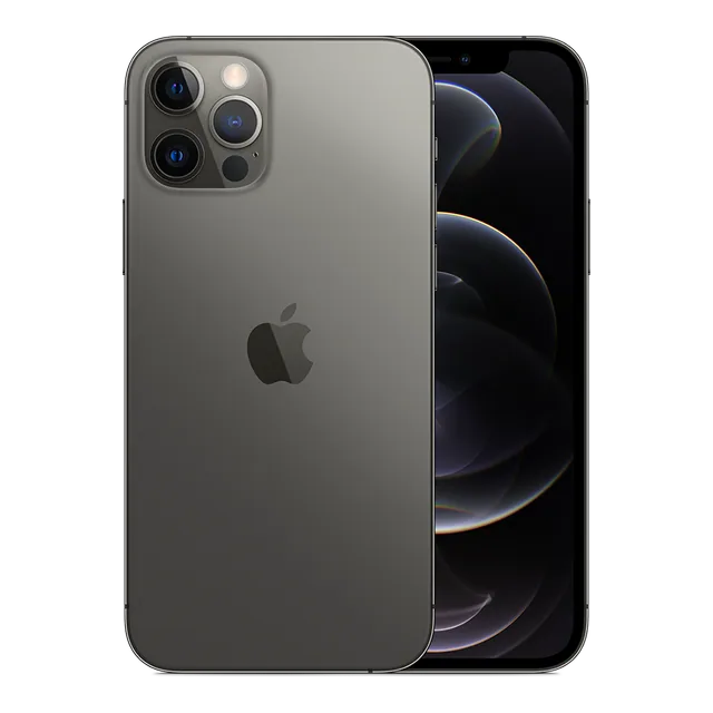 iPhone 12 Pro · 256 GB · Graphite — Manufacturer image of the model; not a photograph of the unit on offer.