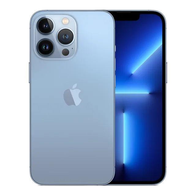 iPhone 13 Pro · 256 GB · Sierra Blue — Manufacturer image of the model; not a photograph of the unit on offer.